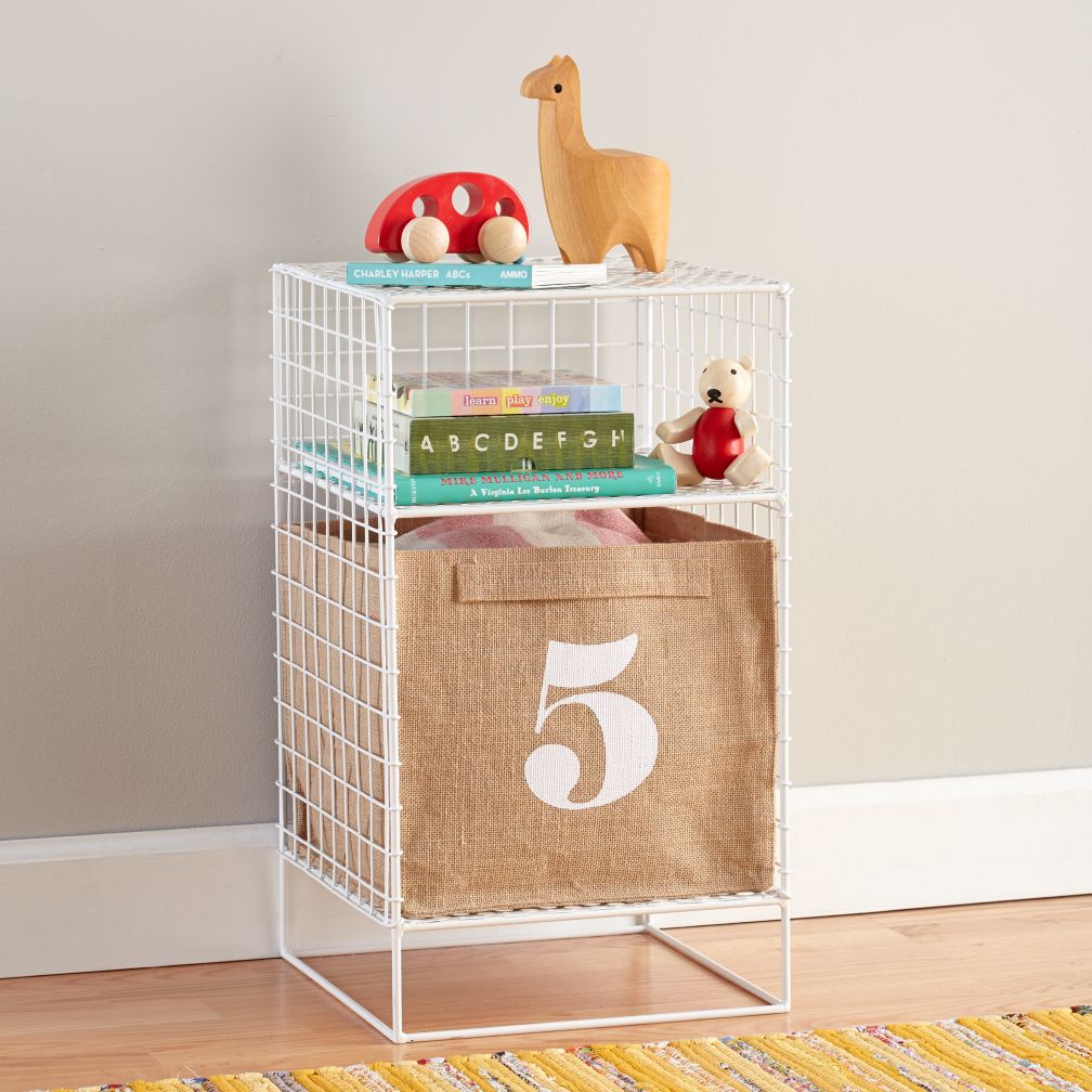 On the Grid Nightstand (White)
