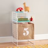 On the Grid Nightstand (White)