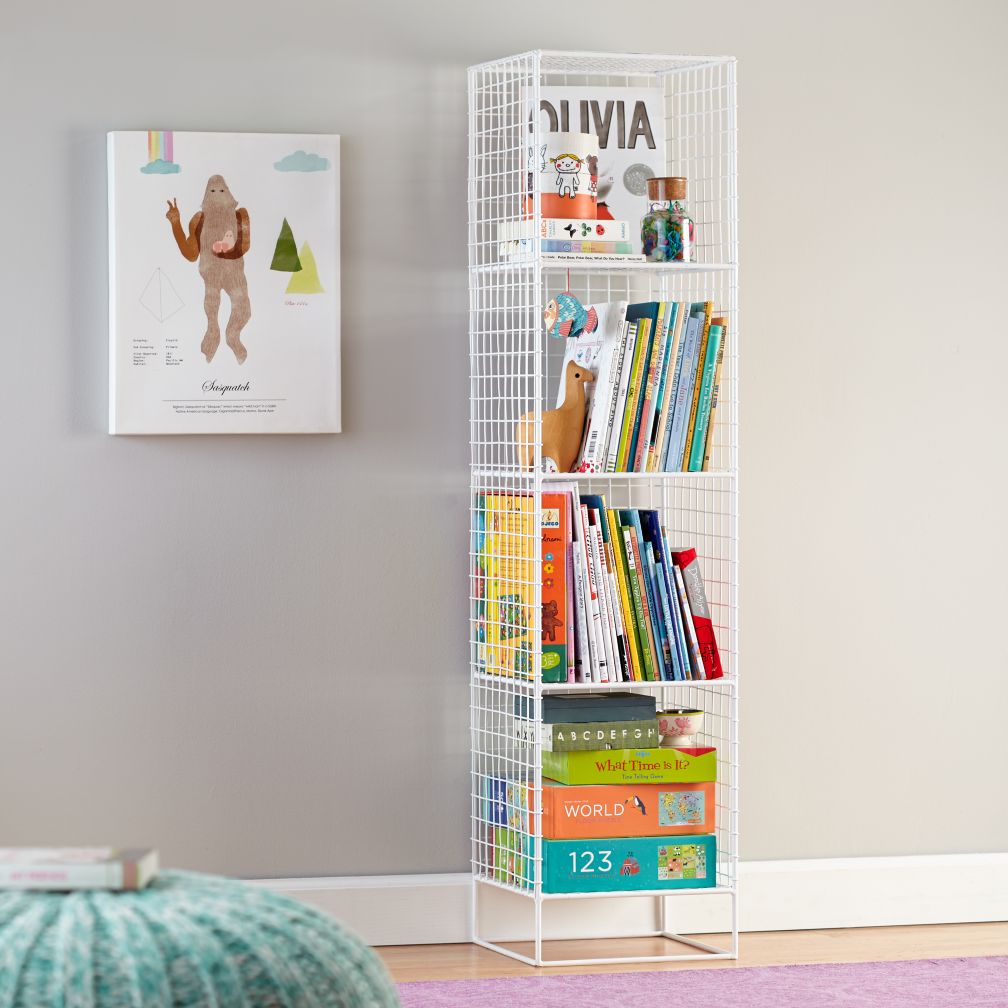 On the Grid Bookcase (White)