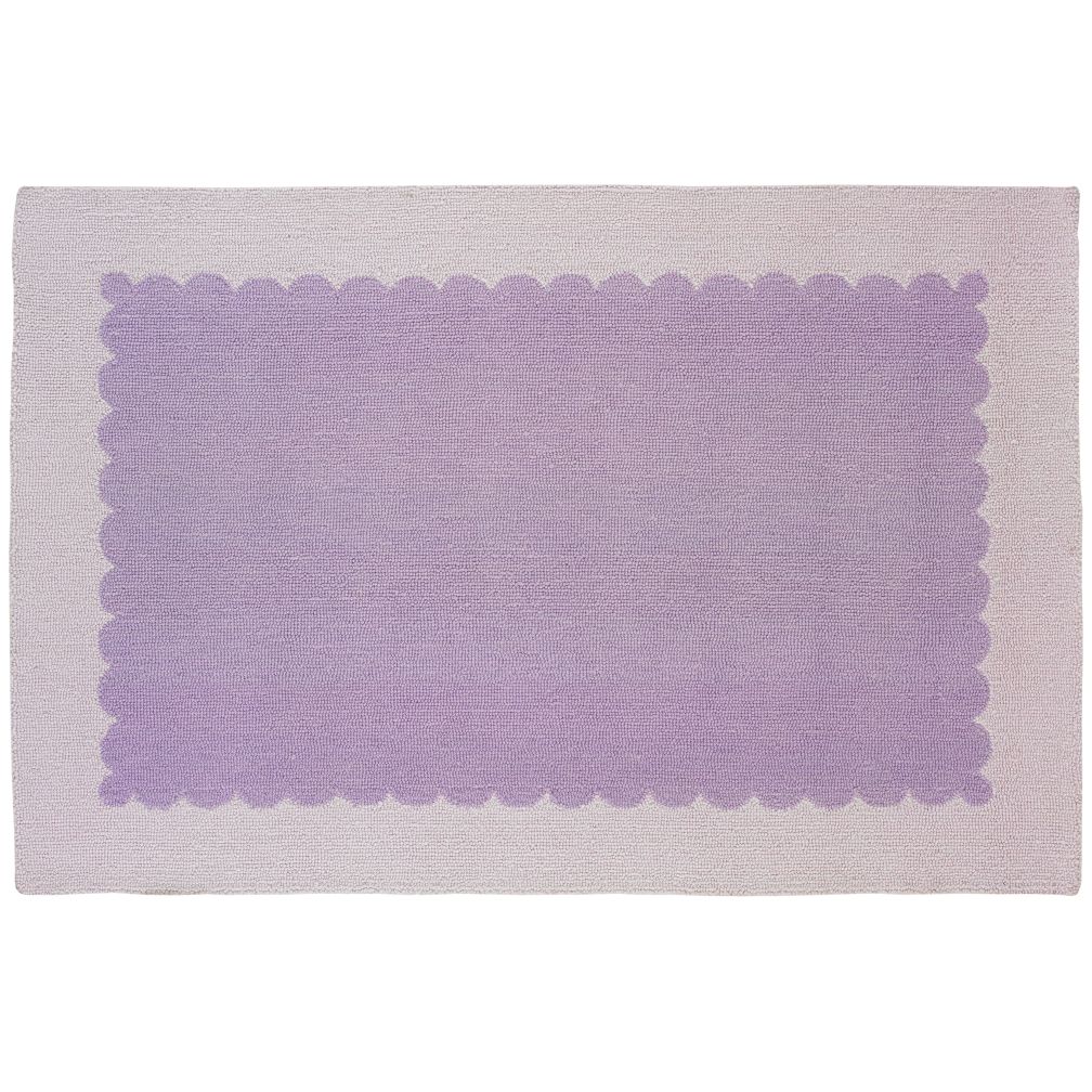 Pretty as a Picture Frame Rug (Lavender)
