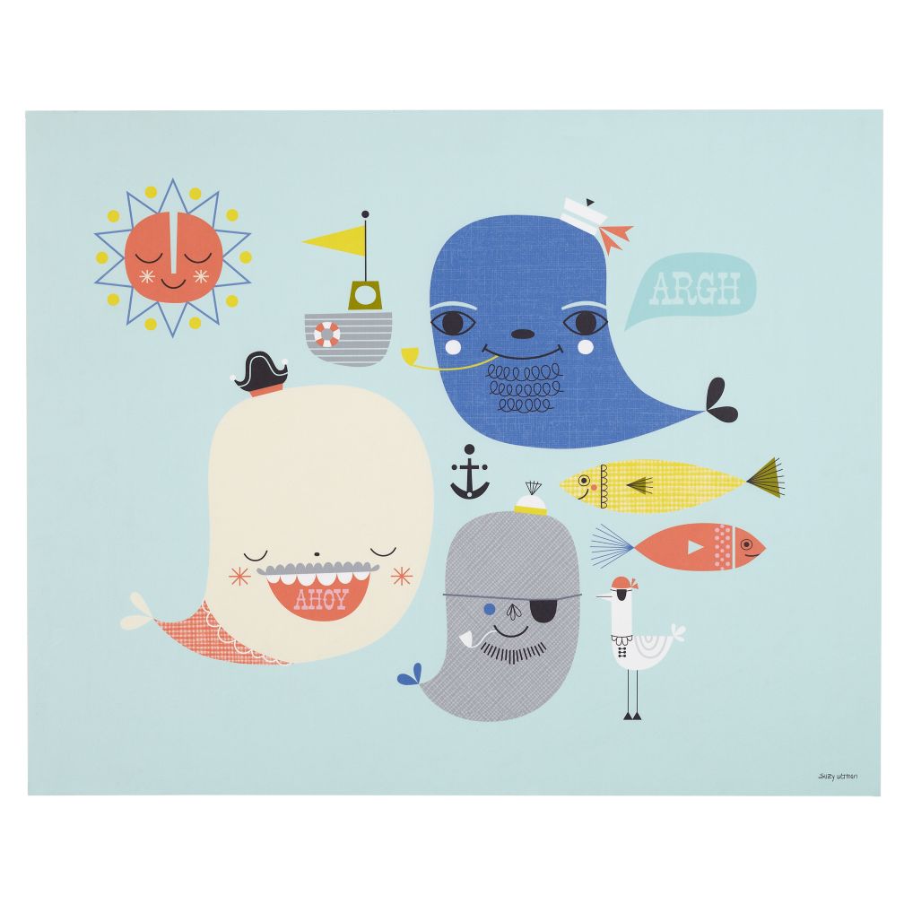 Ahoy Friends Wall Decal