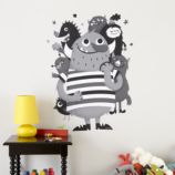 Monster Mischief Wall Decal