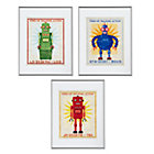 Retrobot Wall Art Set of 3A Savings of $20
