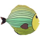 Fish Throw Pillow (Green)