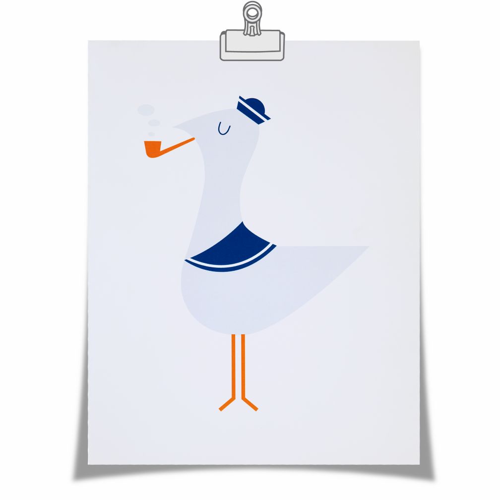 Salt the Seagull Wall Art