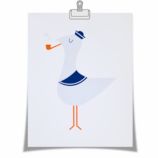 Salt the Seagull Wall Art