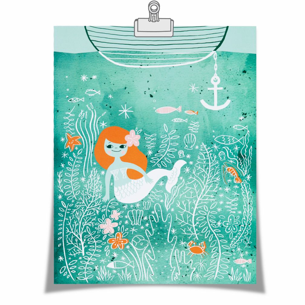 Mermaid Lagoon Wall Art