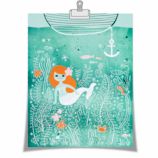 Mermaid Lagoon Wall Art