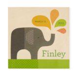 Personalized Wooden Wall Plaque (Elephant)