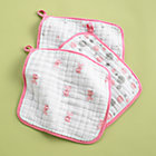 Pink Washcloths (Set of 3)