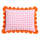 Pink Gingham Sham