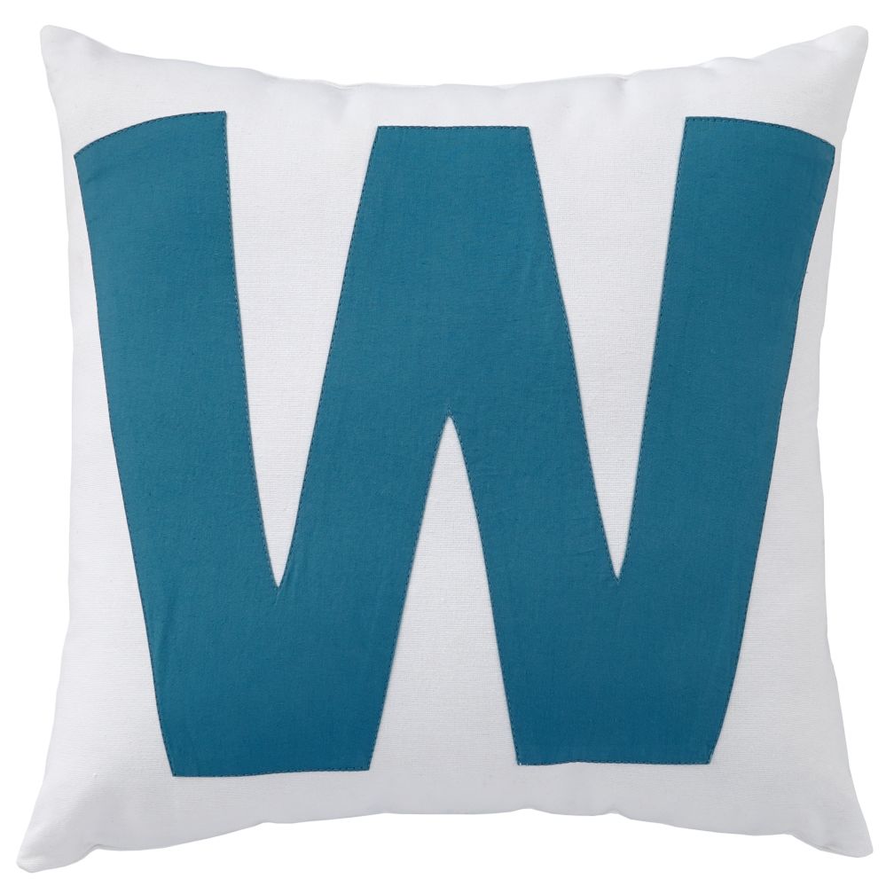 ABC Throw Pillows (Letter W)