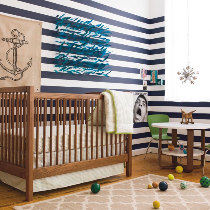 Bold, Graphic Nursery