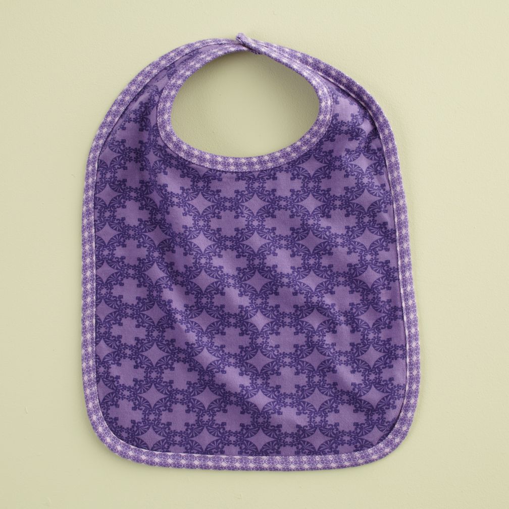 Pink Mod Eat, Drink and Be Cleaner Bibs