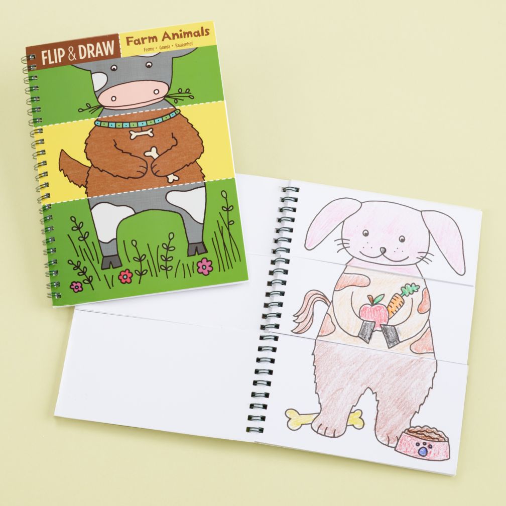 Flip and Draw Books (Farm)