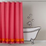 Ruffled Up Shower Curtain