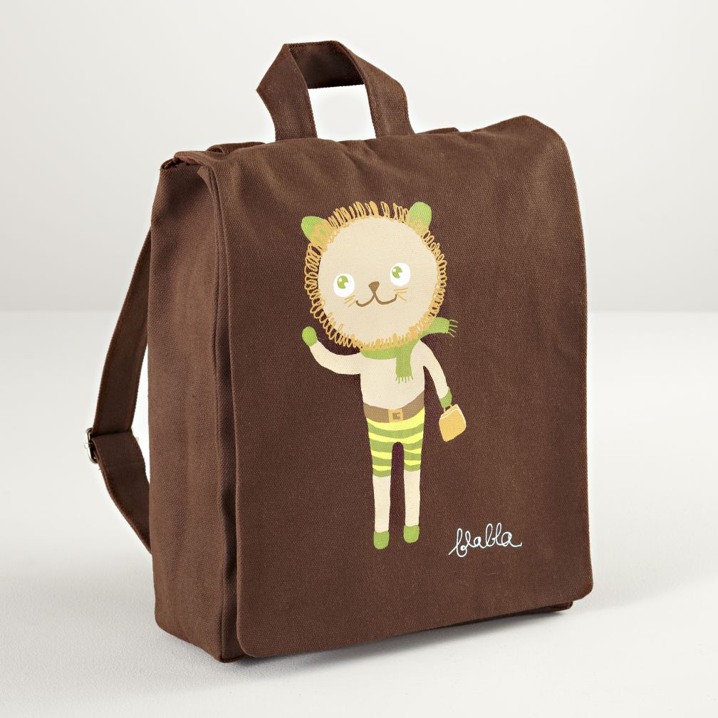 Blabla® Charles Canvas Backpack (Lion)