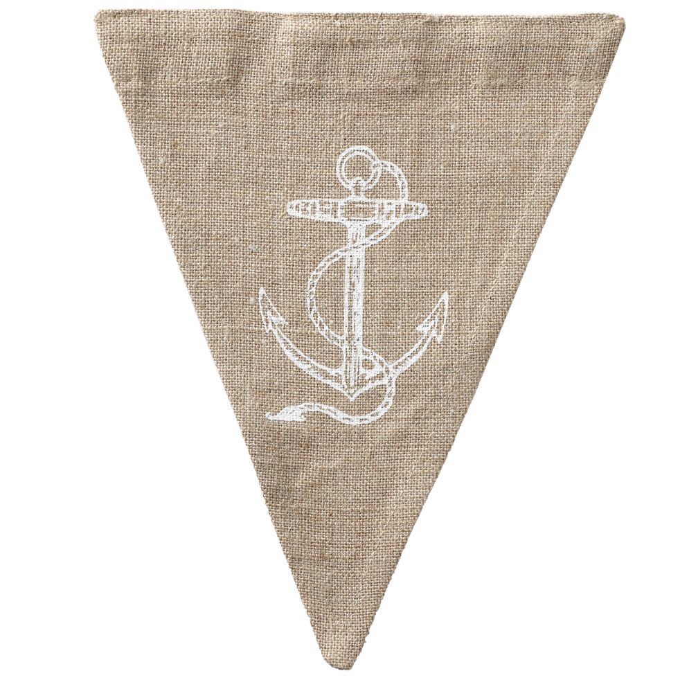 Anchor Achievement Banner Flag