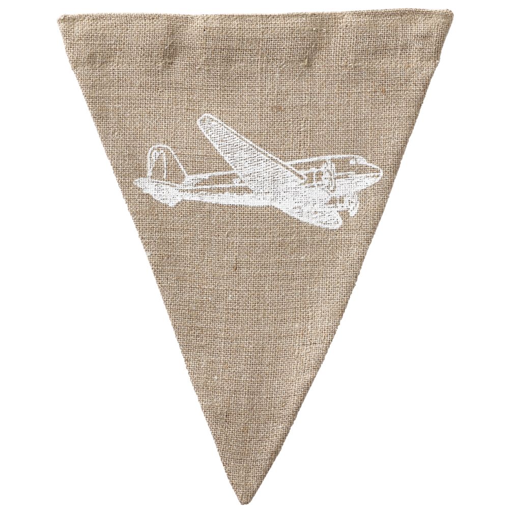 Plane Achievement Banner Flag