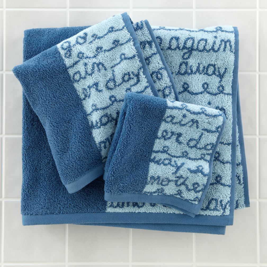 Rain, Rain Go Away Bath Towel Collection