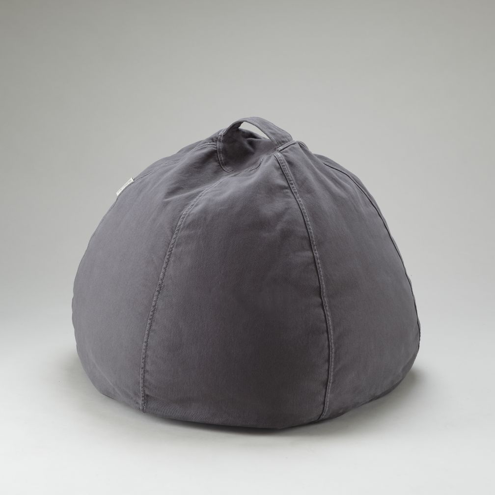 Grey Beanbag