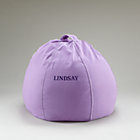 30" New Lavender Personalized Beanbag Chair includes Cover and InsertFree embroidered personalization!