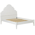 Full White Monarch Bed