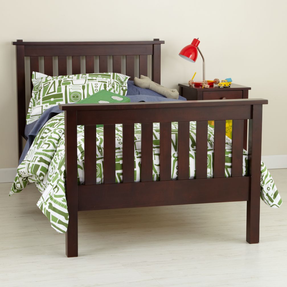 Simple Bed (Espresso)