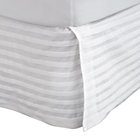 Twin White Multi Pleat Skirt