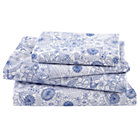 Full Twelve Bar Blues Floral Sheet Set (includes 1 fitted sheet, 1 flat sheet and 2 cases)