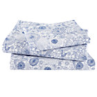 Twin Twelve Bar Blues Floral Sheet Set(includes 1 fitted sheet, 1 flat sheet and 1 case)