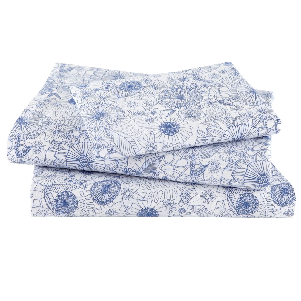 Twelve Bar Blues Floral Sheet Set (Twin)