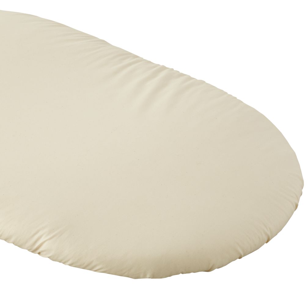 Bassinet Fitted Sheet (Cream)