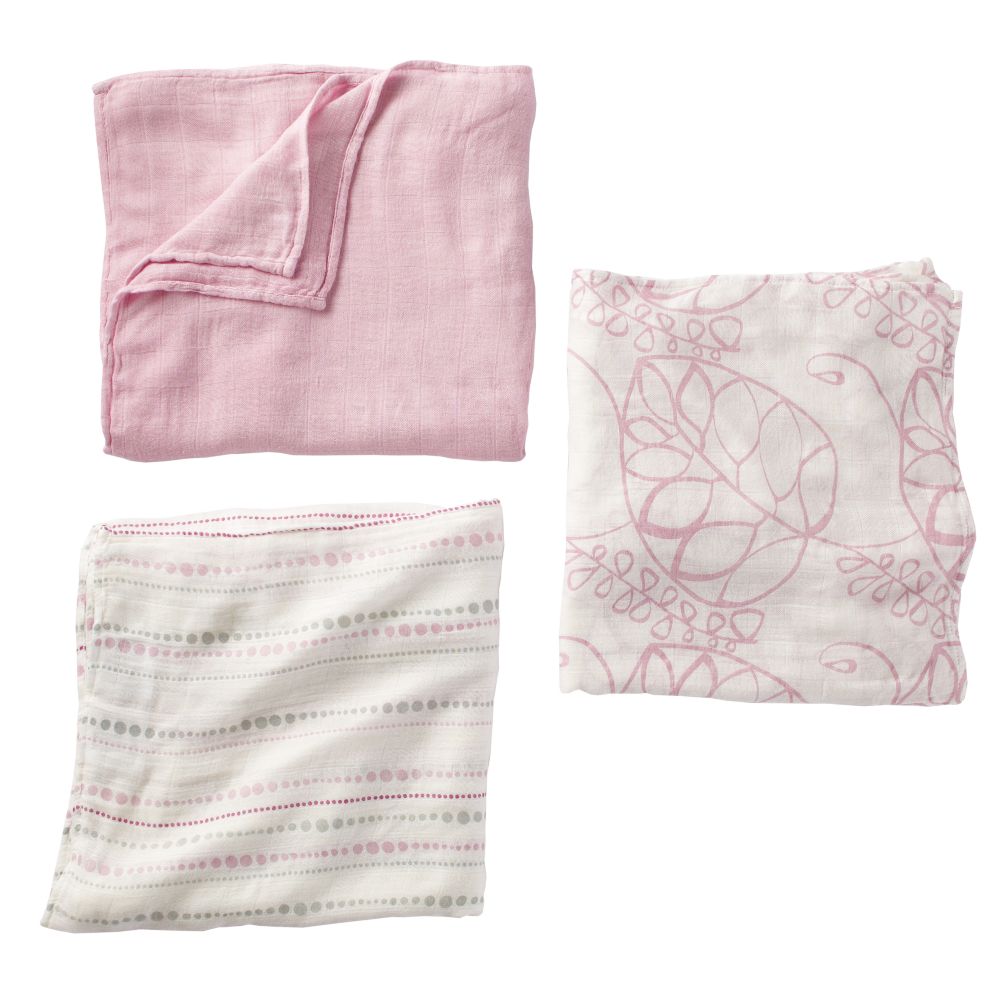 It's a Wrap Bamboo Swaddling Blankets (Pink)