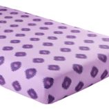 Crib Fitted Sheet (Ikat Print)