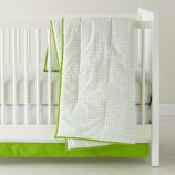Fine Prints Crib Bedding (Green XO)