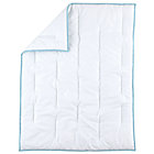 Aqua Diamonds Crib Quilt