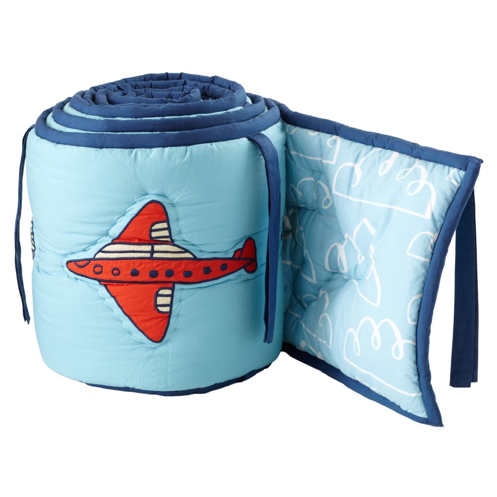 Come Fly With Me Crib Bumper