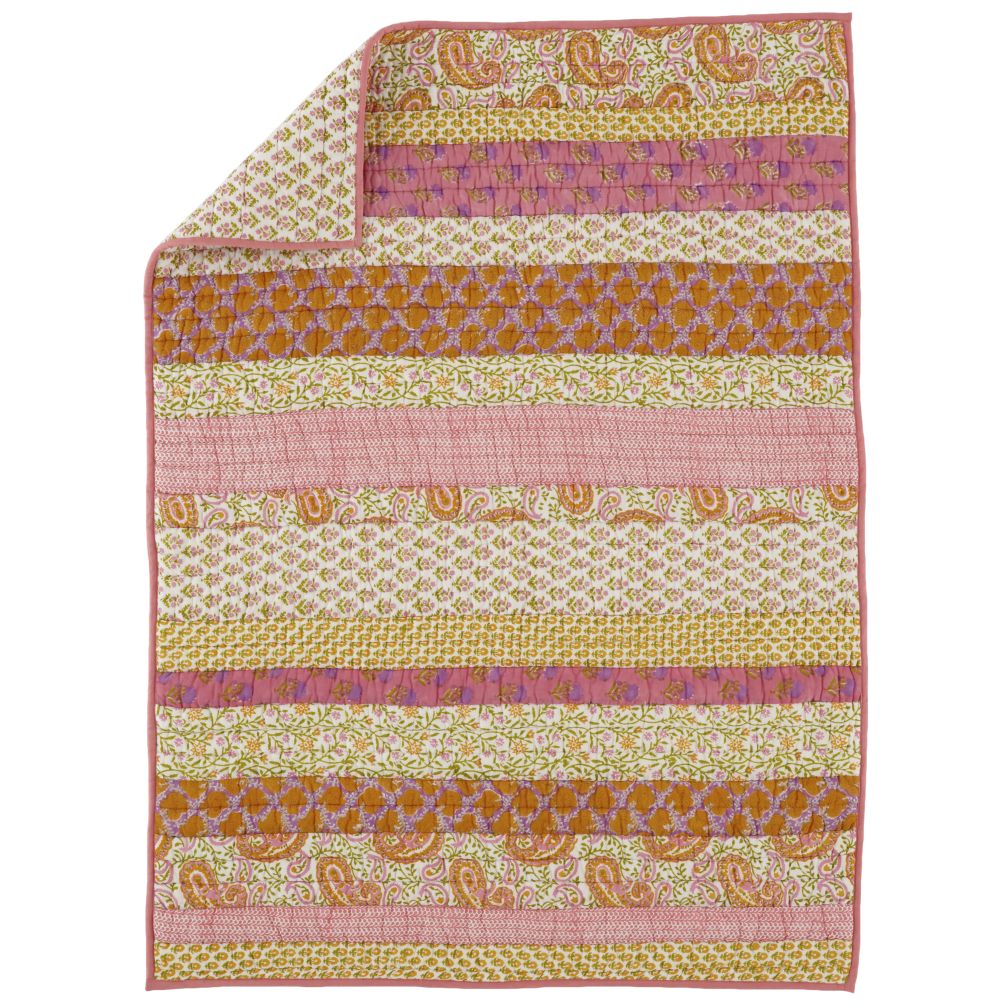 Handpicked Patchwork Crib Quilt