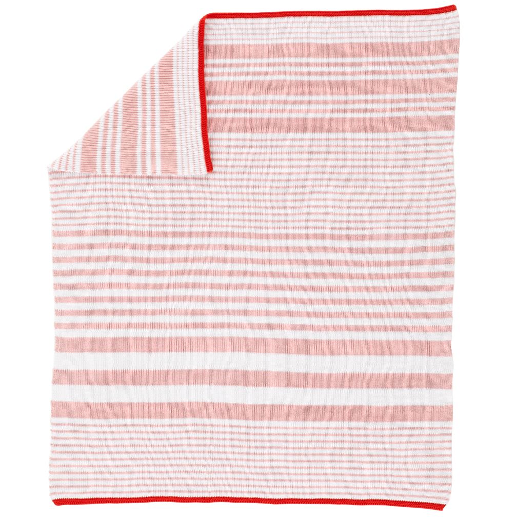 In the Mix Crib Blanket (Pink)