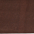 Brown Pick Stitch O's Crib Skirt