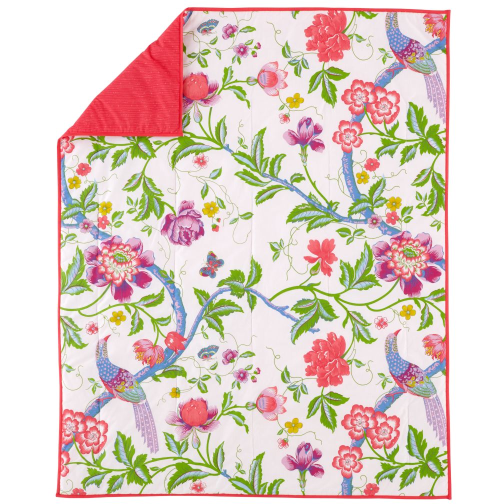 Singing in the Rainforest Crib Quilt