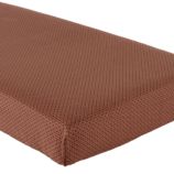 Crib Fitted Sheet (Brown)