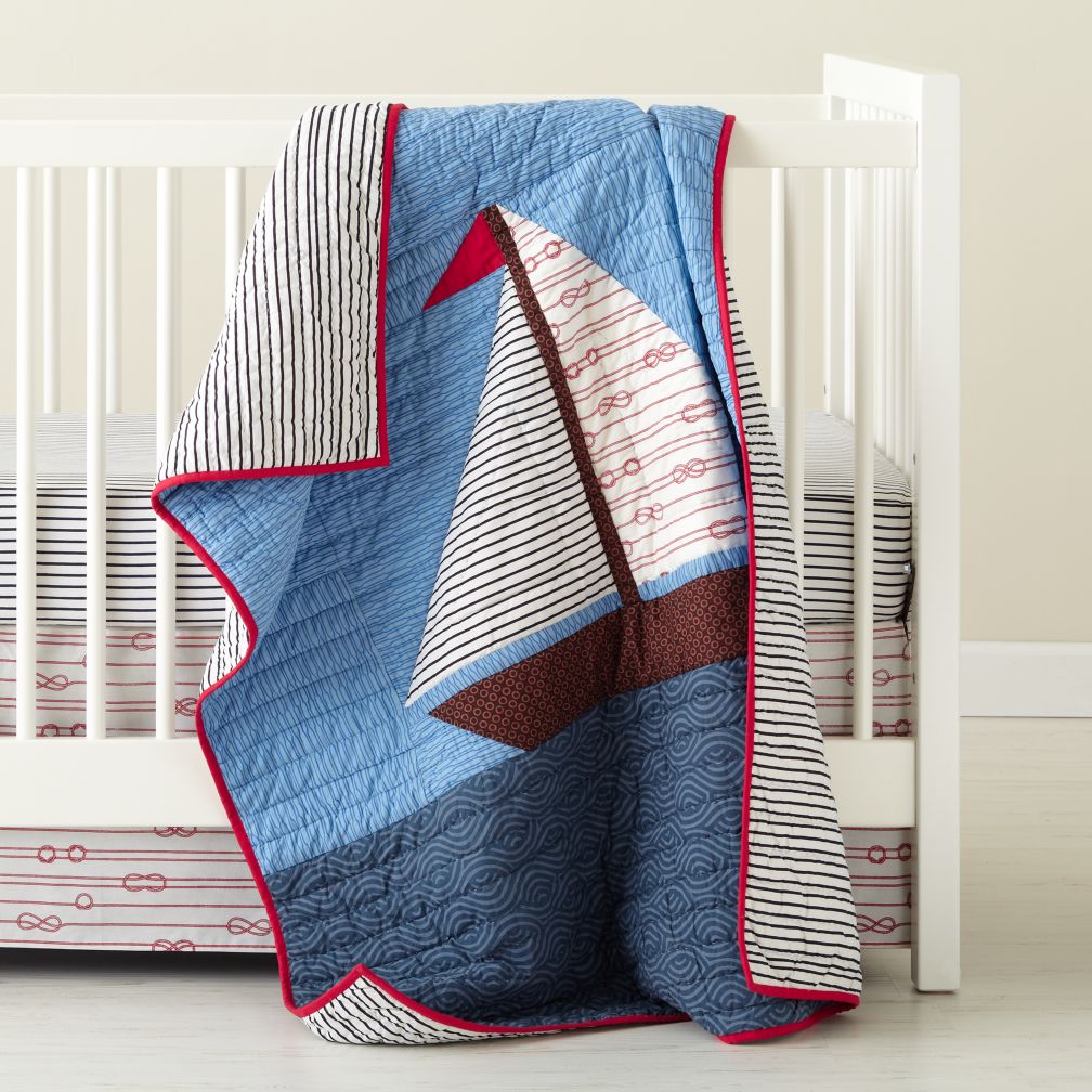 Sail On Crib Bedding