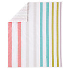 Sherbet Stripes Crib Quilt