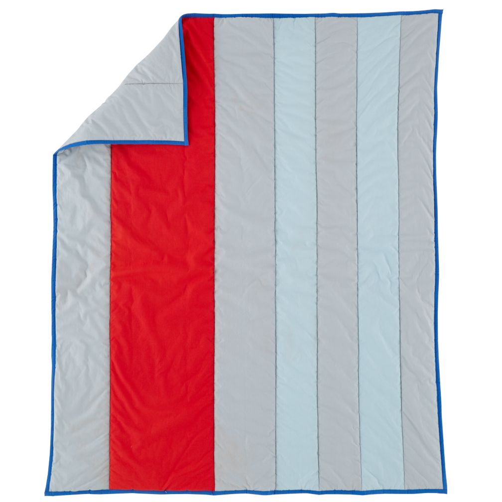 Solid Stripes Crib Quilt