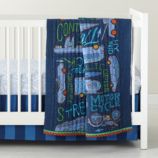 Transit Authority Crib Bedding