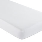 White Nice Day Crib Fitted Sheet