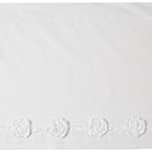 White Nice Day Crib Skirt