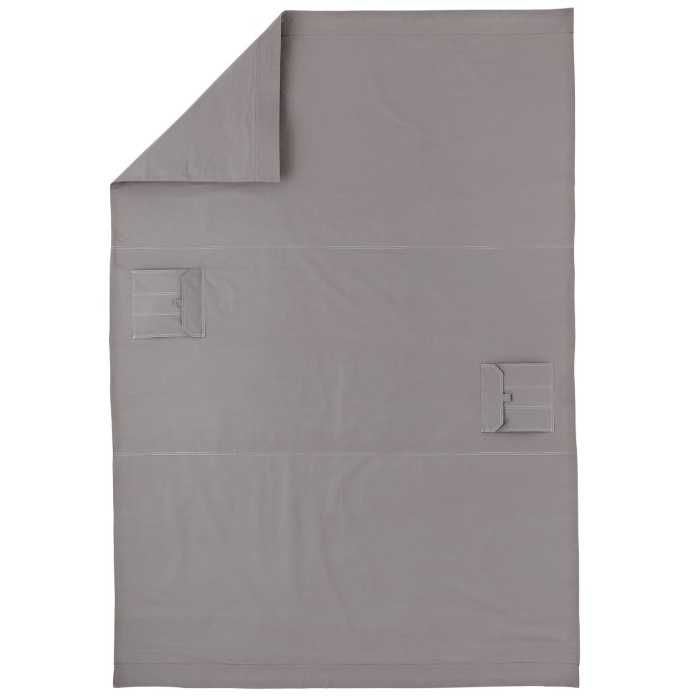 Grey Cargo Duvet Cover (Twin)